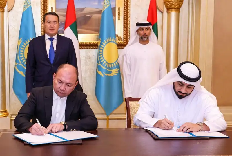 Қозоғистон-БАА: 900 миллион долларлик тижорат ҳужжатлари имзоланди
