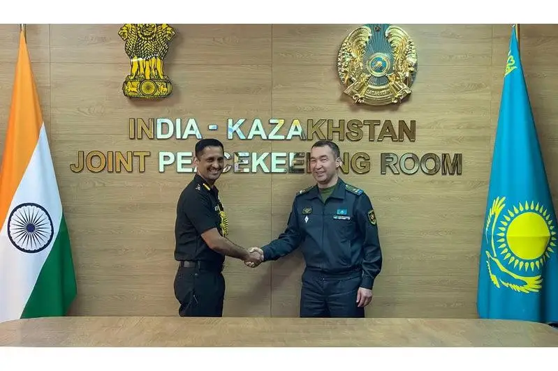 Военный атташе Индии посетил Центр миротворческой подготовки в Алматы