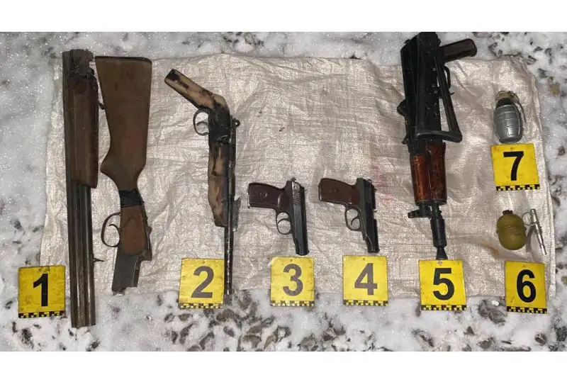 Очередной схрон с оружием найден в Алматинской области