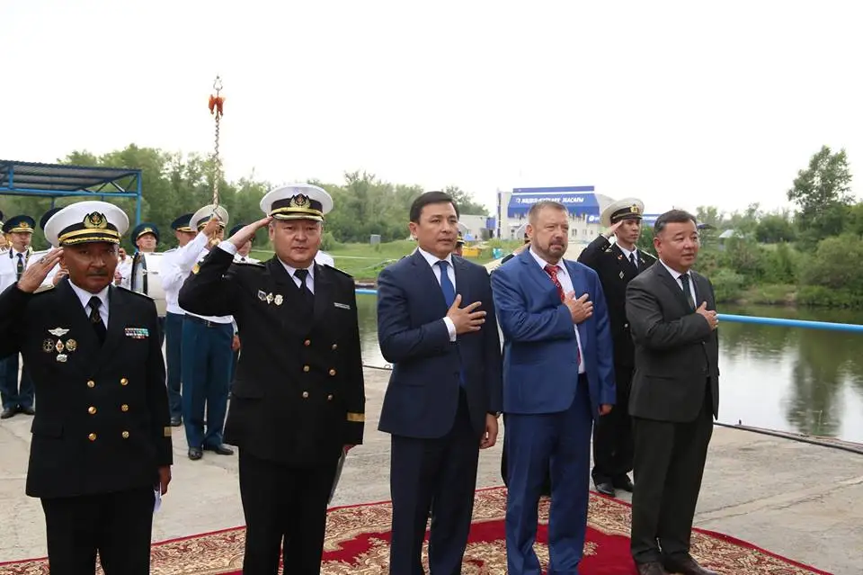 Оралда шекарашыларға арналған FC-19 жүрдек катері суға түсірілді