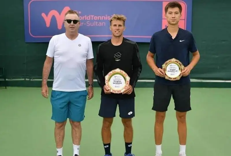 Казахстанский теннисист Бейбит Жукаев уступил в финале домашнего турнира