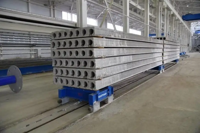 Дорожные плиты, ступени и перемычки из железобетона начали выпускать в Акмолинской области