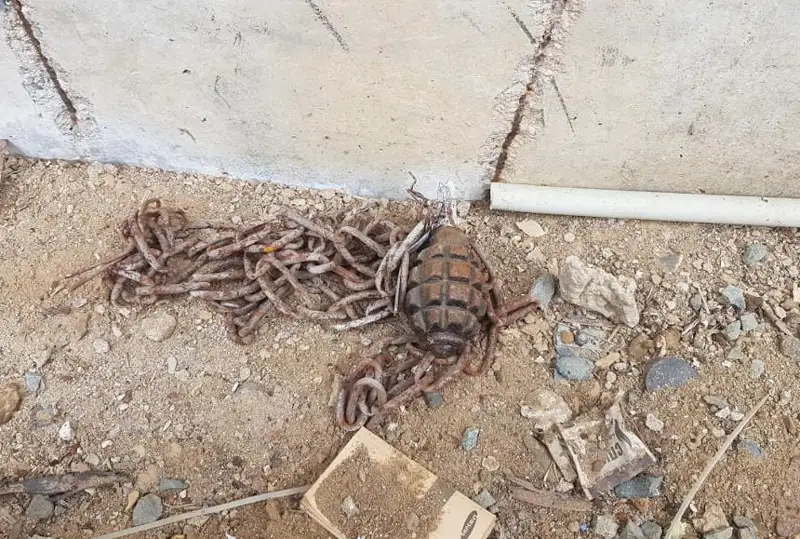 Боевую гранату обнаружили в одном из гаражей в Актобе