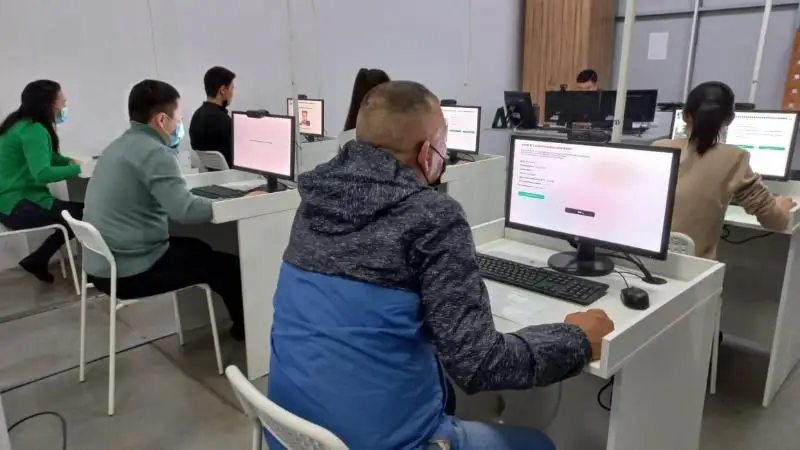 Oralda avtoHQO-da emtıhan tapsyratyndar bıometrııa arqyly tekseriledi