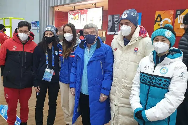 Beıjiń-2022: HOK basshysy Tomas Bah qazaqstandyq atlettermen kezdesti
