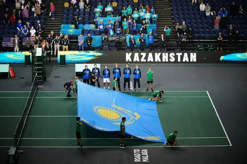 Теннистен Қазақстан құрамасы Дэвис кубогінің іріктеу сайысында Чилимен ойнайды