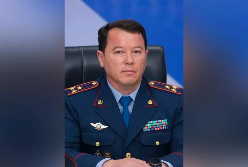 Алматы облысының полиция департаментіне жаңа бастық тағайындалды