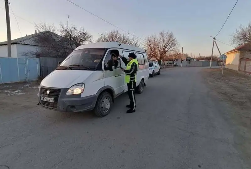 Qyzylordada 36 qoǵamdyq kólik aıypturaqqa qoıyldy