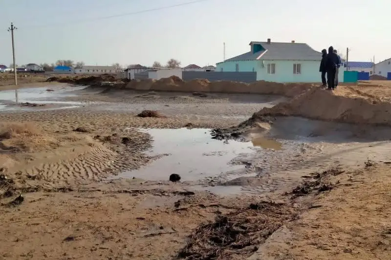 Жители эвакуированного села вернулись в свои дома в Атырауской области