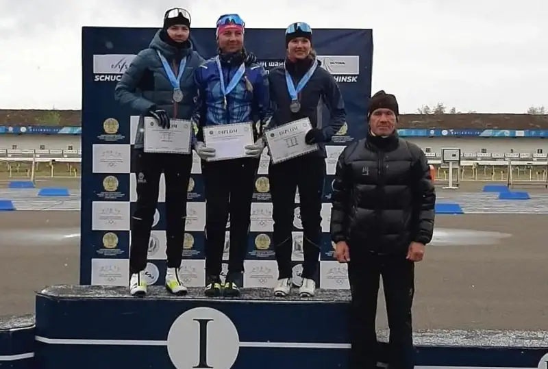 Определились победители гонки на классических лыжероллерах в Щучинске на летнем чемпионате РК