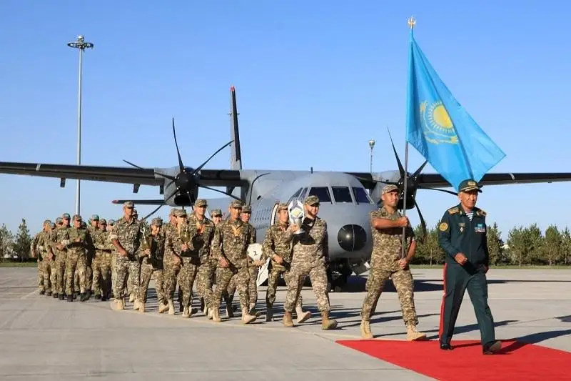 Военные чемпионы вернулись с конкурса АрМИ из Армении