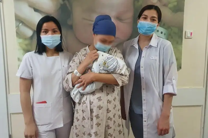 В Нур-Султане родился первый ребенок по программе «Аңсаған сәби»