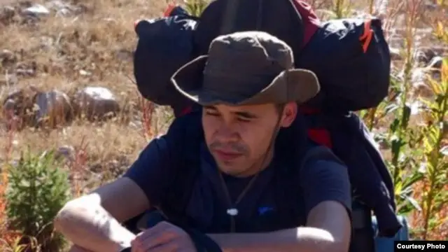 Қазақстандық саяхатшы Мағжан Сағымбаев.