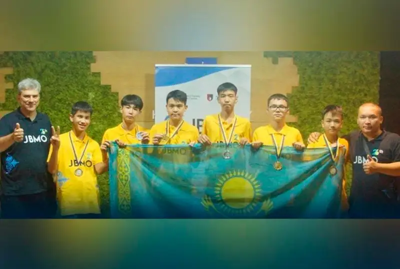 Balqan olımpıadasynda qazaqstandyq oqýshylar 6 medal jeńip aldy