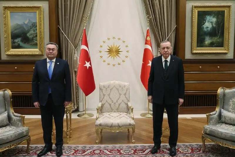 تۇركيا پرەزيدەنتى 31-ناۋرىزدا تۇركىستاندا وتەتىن ت م ى ك بەيرەسمي سامميتىنە شاقىرۋ الدى