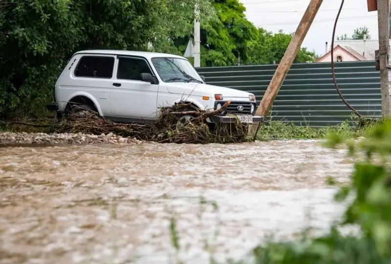 Последствия селевого потока ликвидируют в Жамбылской области