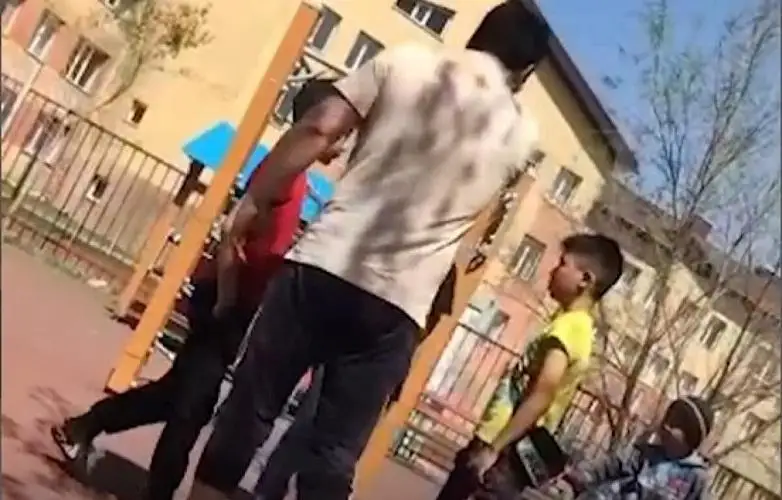 ەلوردا تۇرعىنى ويىن الاڭىندا جۇرگەن بالالاردى ءبىر- بىرىمەن توبەلەسۋگە ماجبۇرلەدى