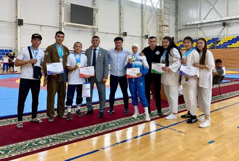 Акмолинцы выиграли Кубок Казахстана по рукопашному бою