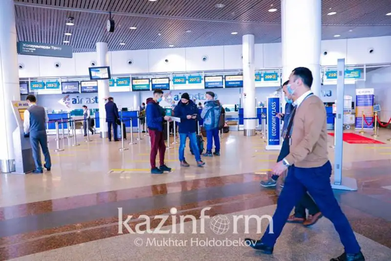 ИИДМ әуежайда тексерілмейтін тұлғалардың тізіміне қатысты түсінік берді