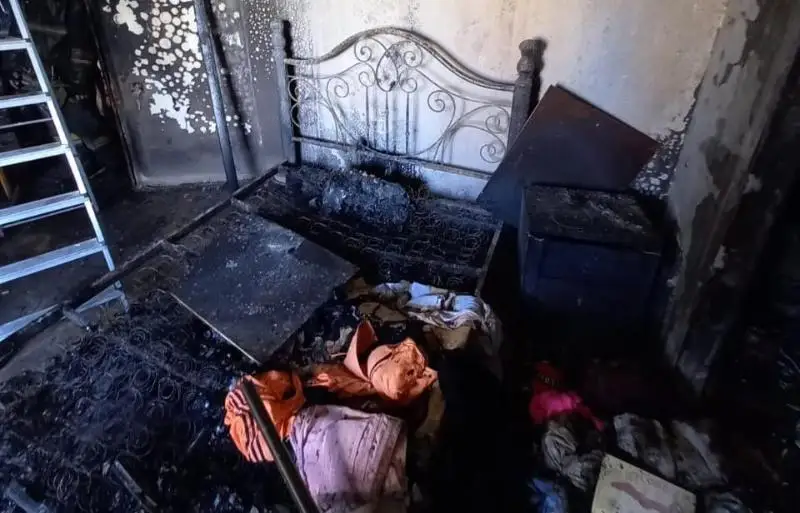 پاۆلوداردا ۇيالى تەلەفوننان شىققان ورتتەن قىزدىڭ باسى كۇيىپ قالدى