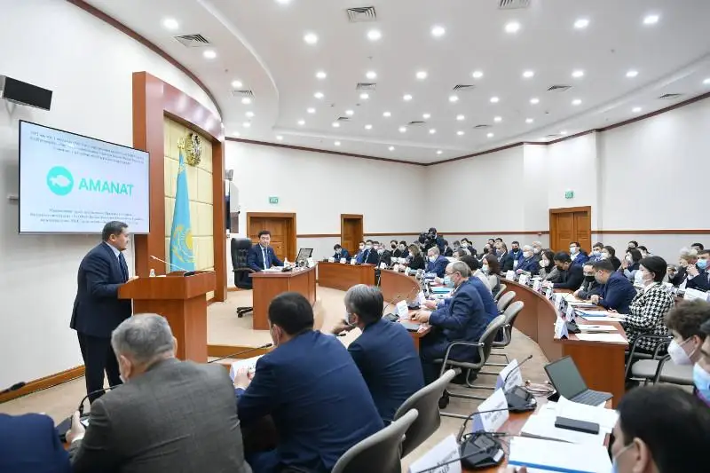 Фракция партии «AMANAT» определила приоритеты на предстоящий период