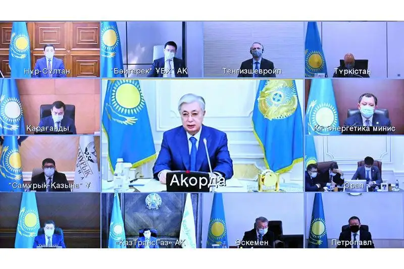 ماڭعىستاۋداعى گاز وڭدەيتىن زاۋىتتىڭ قۇرال-جابدىقتارىنىڭ 90 پايىزى توزعان - پرەزيدەنت