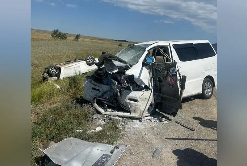 Ақтөбеде жол апаты кезінде жүргізуші көз жұмды