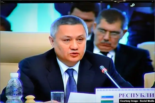Өзбекстанның қаржы министрі Рустам Азимов.