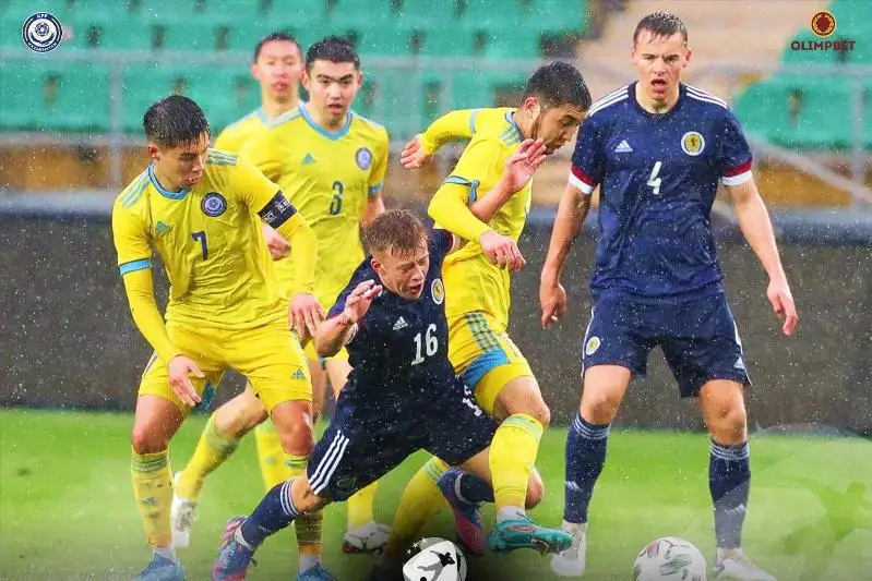 Футболдан Еуропа чемпионаты: Қазақстан жастары Шотландиямен тең түсті