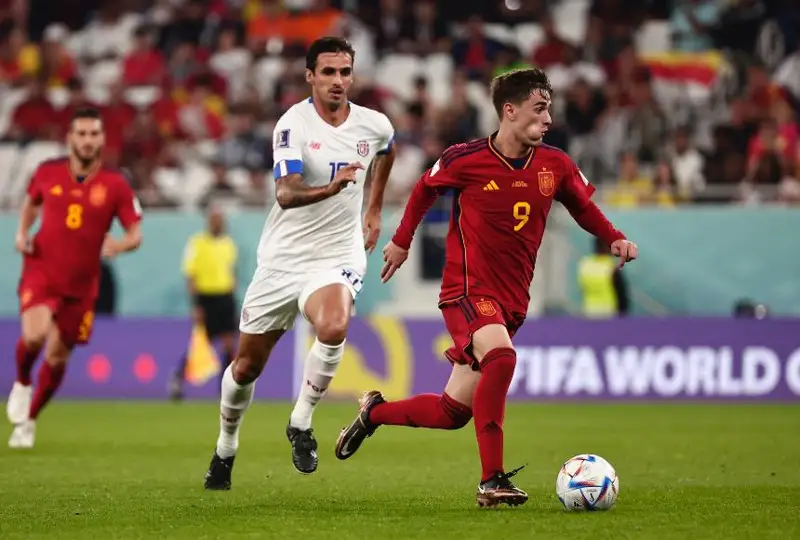 Семь безответных мячей забили испанцы в ворота Коста-Рики на ЧМ-2022