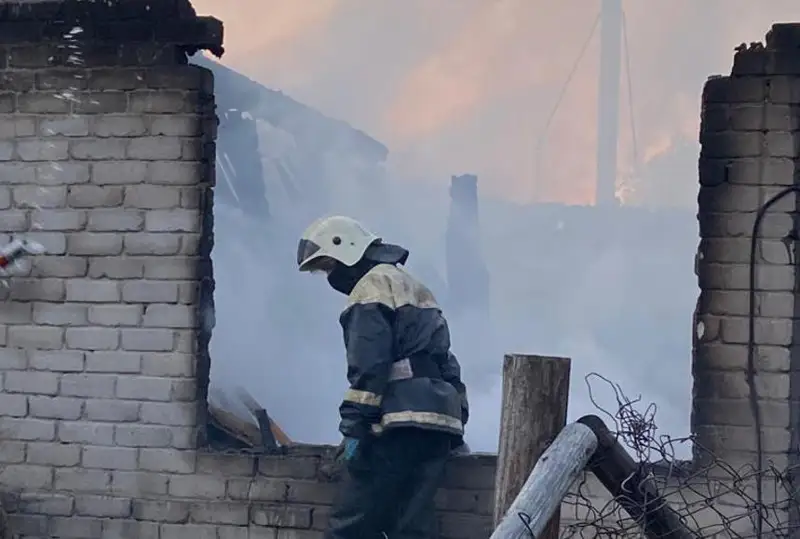 Қостанайдағы ауылдарға өрттен қауіп жоқ, жағдай тұрақтанды - жедел штаб
