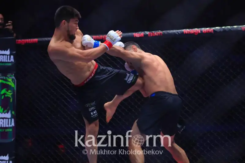 Казахстанец Жасулан Акимжан нокаутировал соперника из России