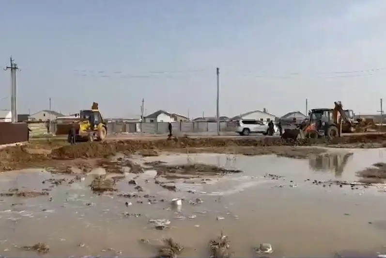 Причиной подтопления города Кульсары стал демонтированный шлюз