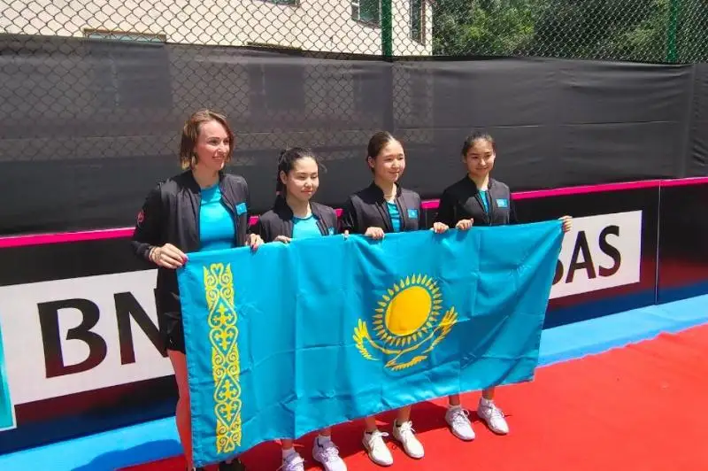 Казахстанки одержали первую победу в отборе к юниорскому чемпионату мира по теннису