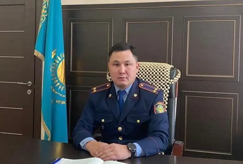 Назначен начальник управления полиции Каратауского района ДП Шымкента
