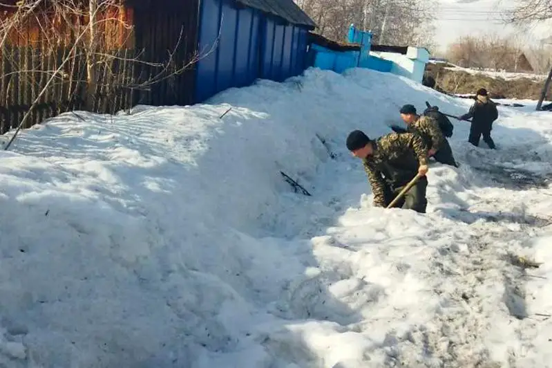 Военные привлечены для противодействия паводкам в районе Алтай