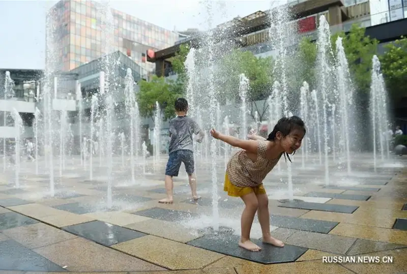 Аномальная жара бьет рекорды в Китае