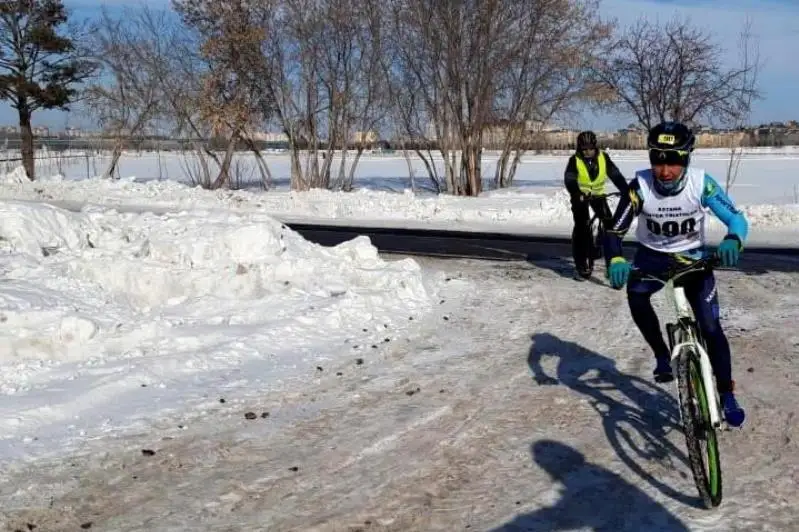 Благотворительные соревнования по зимнему триатлону пройдут в Нур-Султане