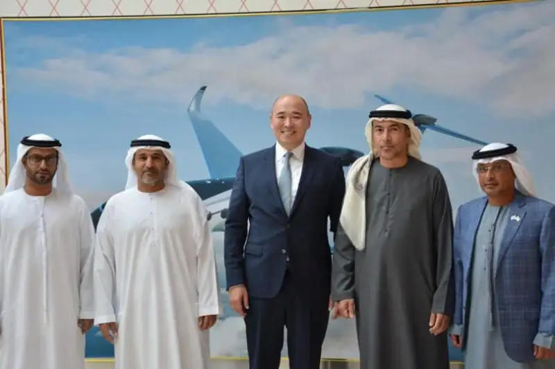 Глава холдинга «Байтерек» провел встречу с председателем Центробанка ОАЭ