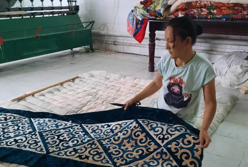 Цех по переработке шерсти открыла сельчанка в Атырауской области