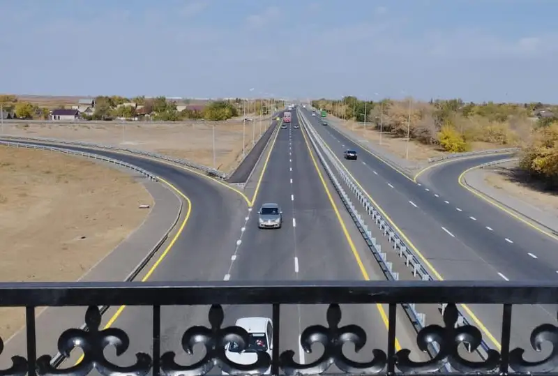 Завершается реконструкция 10 км трассы M-38 в Павлодарской области