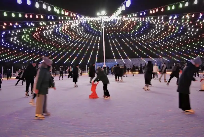 Где появятся ледовые горки и катки в Астане