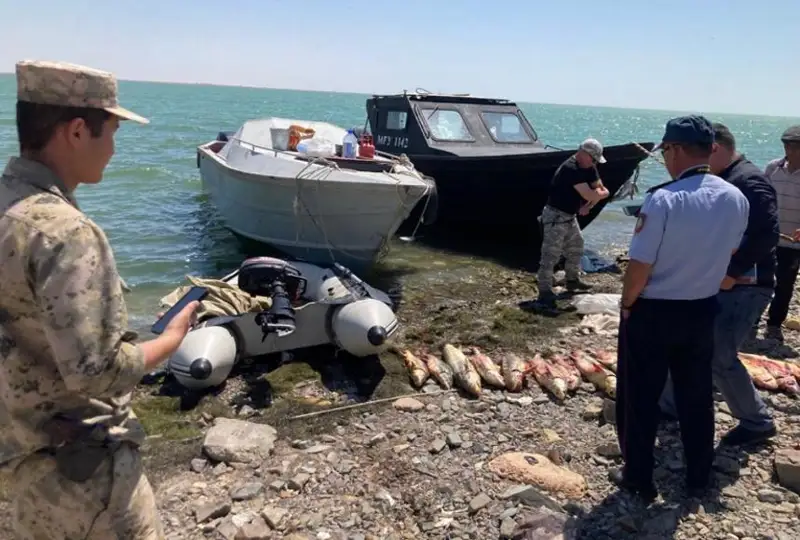 Браконьеров задержали на Каспии