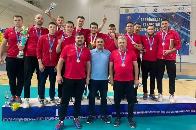 Волейбольный клуб СКО впервые стал призером Национальной лиги