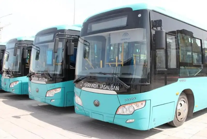 Карагандинские автопарки пополнят 100 новых автобусов