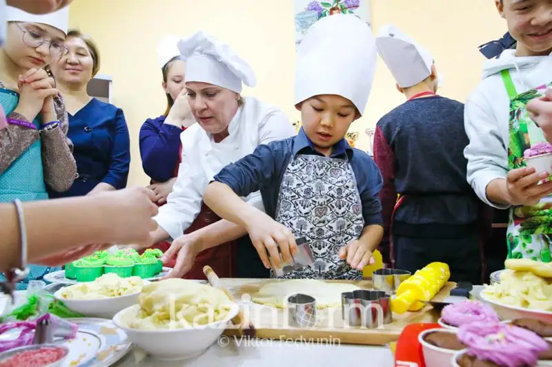 В роли кулинаров - повара УДП РК провели мастер-класс для детей