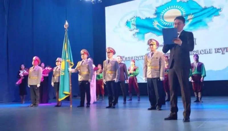 Полиция Жетысуской области отметила День Республики