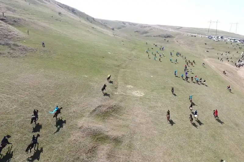 Оңтүстікте Наурызда 500 атты адам флэшмоб өткізді