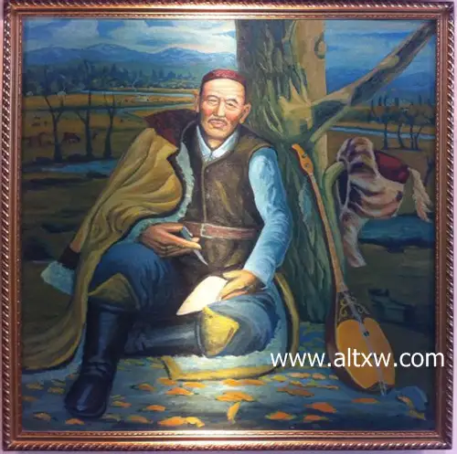 التاي قالاسىندا 2 - كەزەكتى ماي بوياۋلى سۋرەت كورمەسى اشىلدى(7)