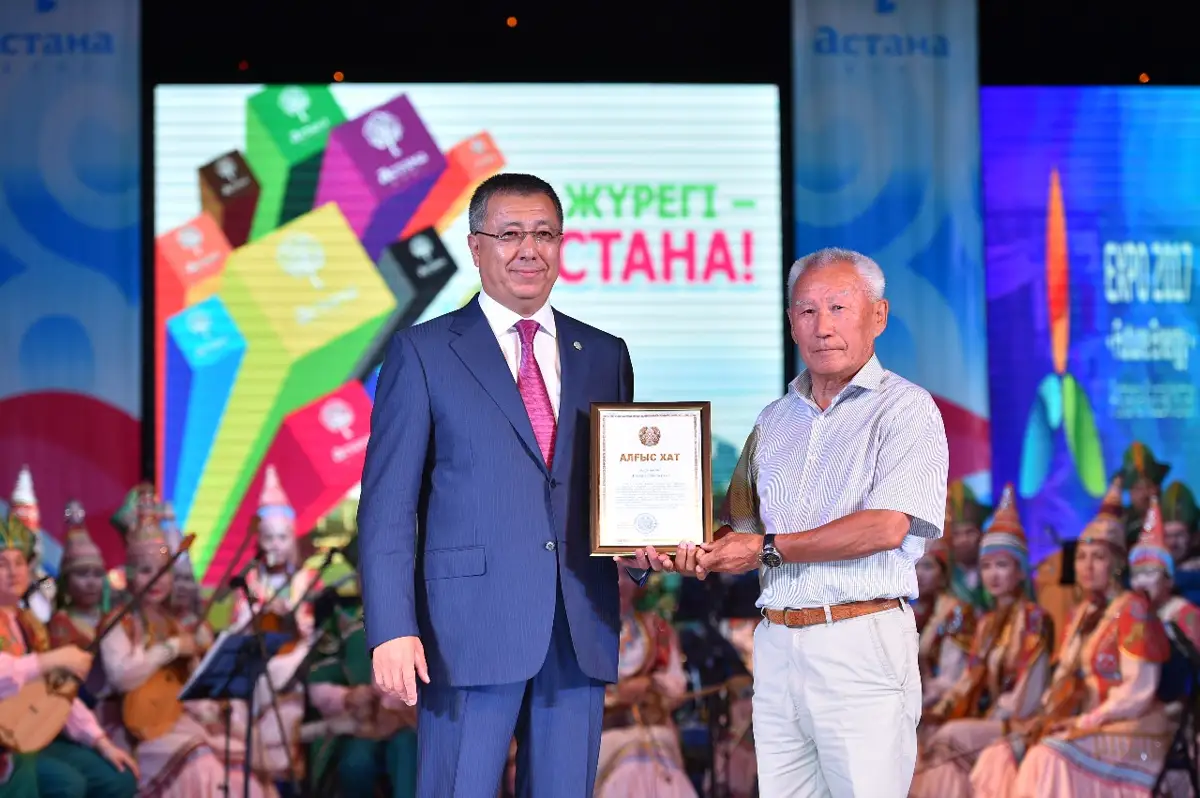 Шымкентте &laquo;Асқақтай бер, Астана!&raquo; салтанатты шарасы өтті